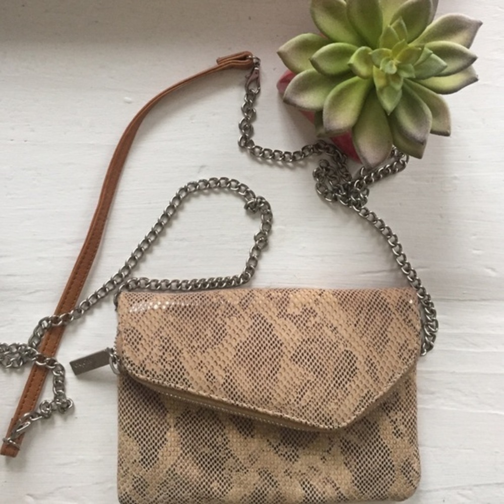 🌵Hobo Snake Print Crossbody/Clutch​